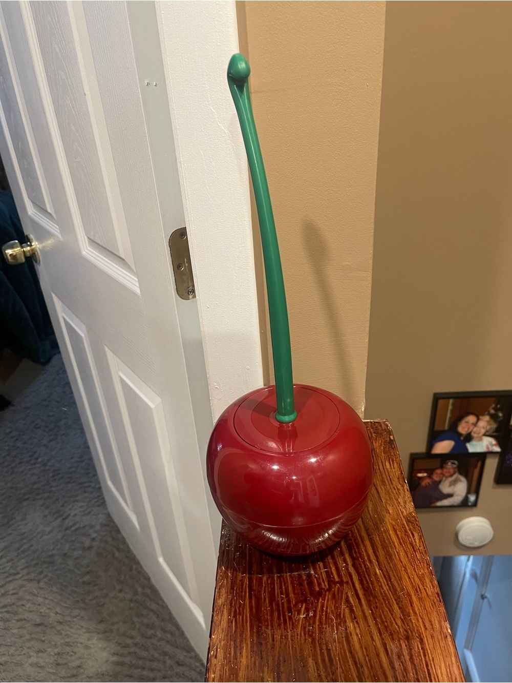 Decorative Cherry shaped toliet bowl cleaner